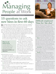 Managing People at Work