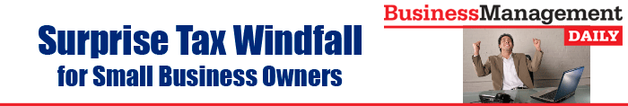 Surprise Tax Windfall
