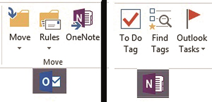 Outlook and OneNote