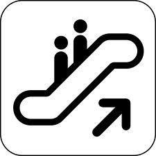 Escalator Up Sign